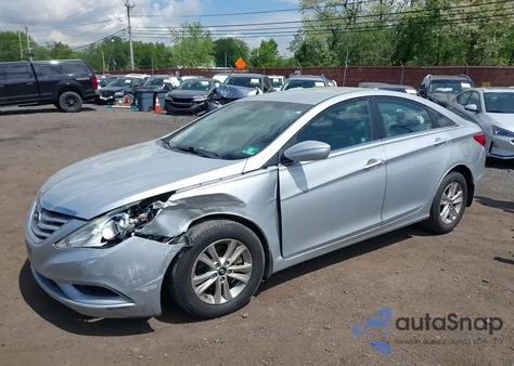 2012 Hyundai Sonata Gls из США, поврежденный, VIN 5NPEB4AC2CH455732